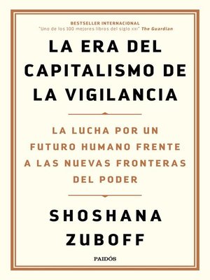 La era del capitalismo de la vigilancia - ebook